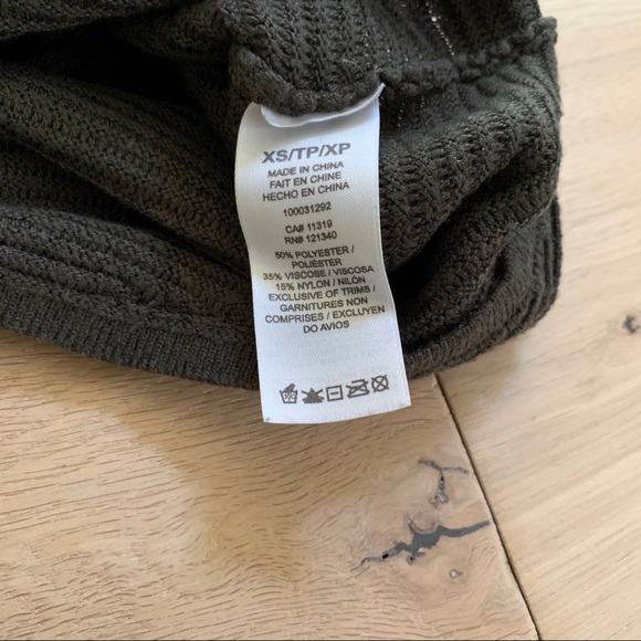 DYNAMITE Knit Cowl Neck Sweater - Picture 6 of 6